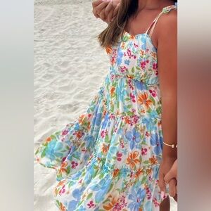 Floral mini dress size small